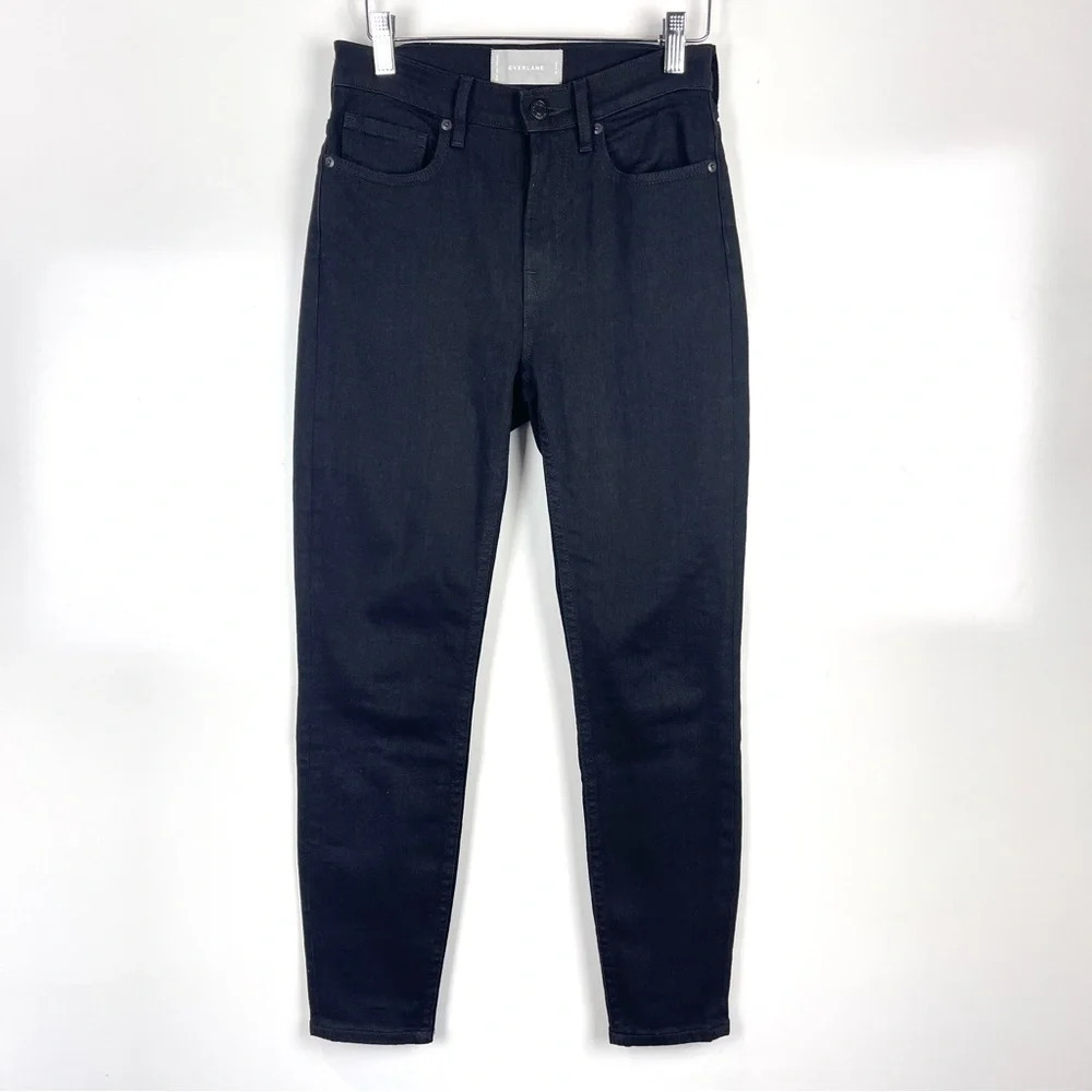 Everlane Black High Rise Ankle Jeans Women's Size 26